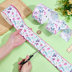 2 Rolls 2 Colors Polyester Ribbons&nbsp;OCOR-PH0006-59