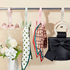 AHADEMAKER 8Pcs 8 Style Plastic Multi-Function Bag Hangers&nbsp;AJEW-GA0005-59