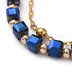 Beaded Bracelets and Chain Bracelets Sets&nbsp;BJEW-JB05009-05