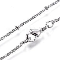 Brass Satellite Chains Necklaces&nbsp;NJEW-A266-58