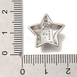 Rack Plating Brass Micro Pave Cubic Zirconia Pendants&nbsp;KK-I722-05P-F