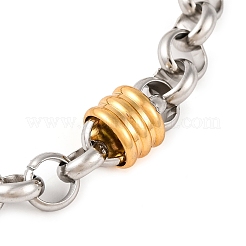 304 Stainless Steel Rolo Chain Bracelets for Women&nbsp;BJEW-G711-04GP