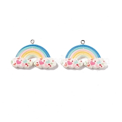 Opaque Resin Pendants&nbsp;LS-RESI-G040-C02-B