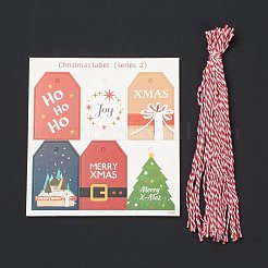 Christmas Theme Paper Tapes&nbsp;DIY-I069-03D