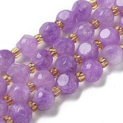 Natural Lavender Amethyst Beads Strands&nbsp;G-K387-A14-01