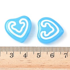 Baking Paint Glass Enamel Beads&nbsp;LAMP-D303-07A