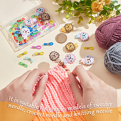 Lion Silicone Knitting Needle Stoppers&nbsp;SIL-NB0001-26