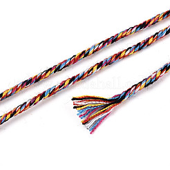150m s24プライコットンツイストコード  カラフル  1.5mm  約164.04ヤード（150m）/ロール&nbsp;OCOR-N010-01-06