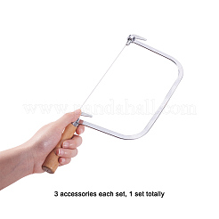 Stainless Steel String Cutter Saw Cutting Knife & Slicer Wire&nbsp;TOOL-WH0079-78A
