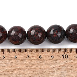Natural Brecciated Jasper Beads Strands&nbsp;G-A310-A04-16mm