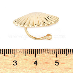 Iron & Alloy Cuff Earrings&nbsp;LS-EJEW-G437-01B