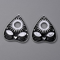Alloy Enamel Pendants&nbsp;FIND-WH0129-38B