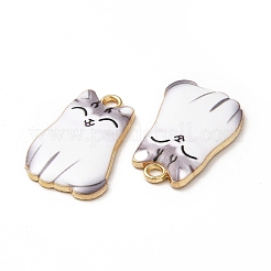 Alloy Enamel Pendants&nbsp;ENAM-M046-12G-D