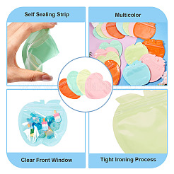 40Pcs 8 Styles Plastic Packaging Yin-yang Zipper Bags&nbsp;OPP-TA0001-14