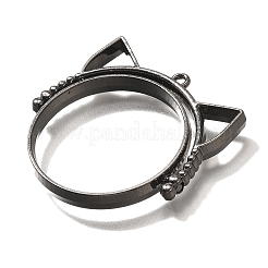 Alloy Open Back Bezel Pendants&nbsp;PALLOY-I223-06B