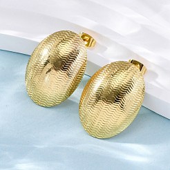 304 Stainless Steel Stud Earrings for Women&nbsp;EJEW-L296-022G