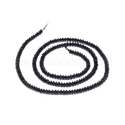 Natural Black Tourmaline Beads Strands&nbsp;G-I249-D13
