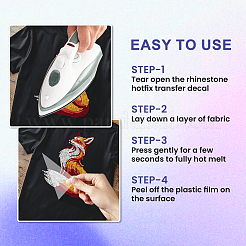 Glass Hotfix Rhinestone&nbsp;DIY-WH0742-0001