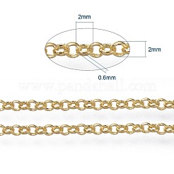 Brass Rolo Chains&nbsp;CHC-S008-002F-G