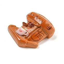Coffee Theme Opaque Resin Decoden Cabochons&nbsp;RESI-M042-01D