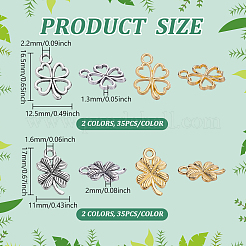 140Pcs 4 Styles Alloy Pendants&nbsp;FIND-PH0024-93