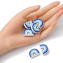 6Pcs Food Grade Eco-Friendly Silicone Focal Beads&nbsp;SIL-YW0001-04A