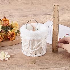 Cotton Rope & Wool Pen Holder&nbsp;OFST-WH0002-57B