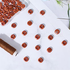 Wood Buttons&nbsp;BUTT-CY0001-04A-04