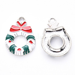 Alloy Enamel Pendants&nbsp;ENAM-S121-009-P