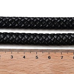 10M 8-Ply PU Leather Braided Cord&nbsp;WL-WH0014-01A