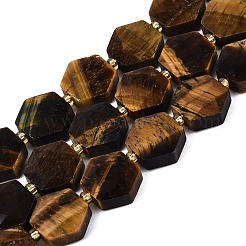 Natural Tiger Eye Beads Strands&nbsp;G-N368-01A-09