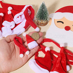 14Pcs 14 Styles Christmas Velvet Wine Bottle Cover Decoration&nbsp;AJEW-CA0004-47