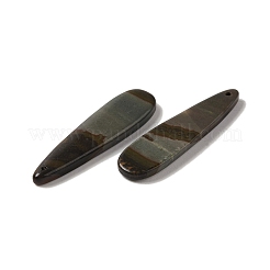 天然ピカソジャスパーペンダント  ティアドロップチャーム  45.5x12x4mm  穴：1.2mm&nbsp;G-Q161-08A
