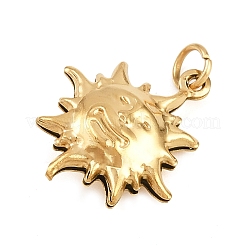 304 Stainless Steel Pendants&nbsp;STAS-P407-01F-G