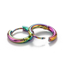 304 Stainless Steel Huggie Hoop Earrings&nbsp;EJEW-O087-09B-M