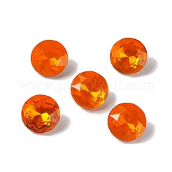 Opal Style Eletroplate K9 Glass Rhinestone Cabochons&nbsp;RGLA-J033-B-NC
