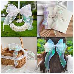 40 Yards Polyester Chiffon Pleated Ribbons&nbsp;OCOR-TAC0013-11B