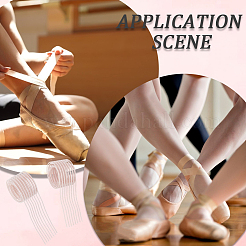2Pcs Cloth Ballet Pointe Shoes Bands&nbsp;AJEW-CY0002-73B