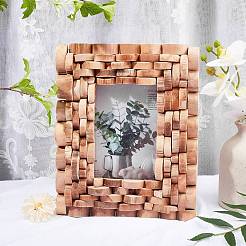 Natural Wood Photo Frames&nbsp;DJEW-WH0007-42