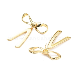 Bowknot Rack Plating Brass Studs Earrings for Women&nbsp;KK-Z038-23G