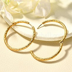 304 Stainless Steel Hoop Earrings for Women&nbsp;EJEW-M068-13D-G