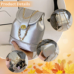 DIY Sew on Women's Buckle Bag Making Kits&nbsp;DIY-WH0349-194B