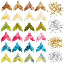DIY Dangle Earring Making Kits&nbsp;DIY-OC0006-95