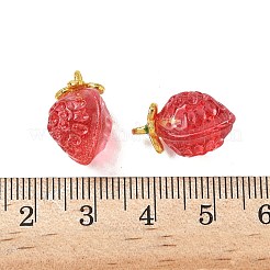Transparent Glass Pendants&nbsp;GLAA-P072-03G-08