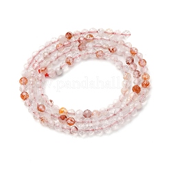 Natural Ferruginous Quartz Beads Strands&nbsp;G-B142-A01-3mm