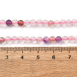 Natural Super Seven Quartz Beads Strands&nbsp;G-A276-C06-4mm