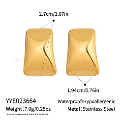304 Stainless Steel Stud Earrings for Women&nbsp;RY6041-1