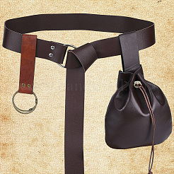 1Pc Medieval  PU Imitation Leather Wallets&nbsp;AJEW-CL0003-69A