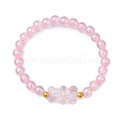 8Pcs 8 Colors Acrylic Beaded Stretch Bracelet Sets&nbsp;BJEW-JB11236