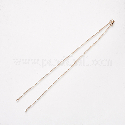 304 Stainless Steel Cable Chain Necklace Making&nbsp;STAS-T040-PJ209-3-40